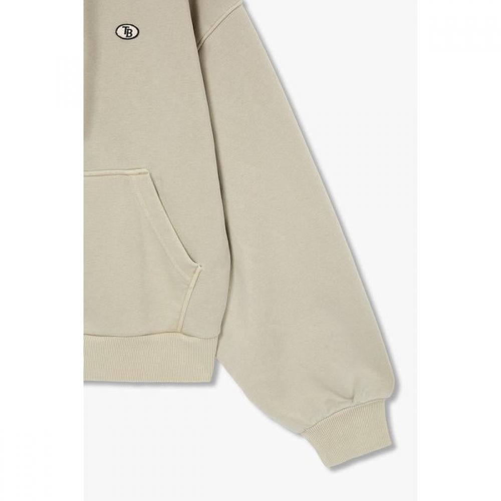 Studio Tomboy Garment Dye Zip Up Hoodie  9176113974ar 