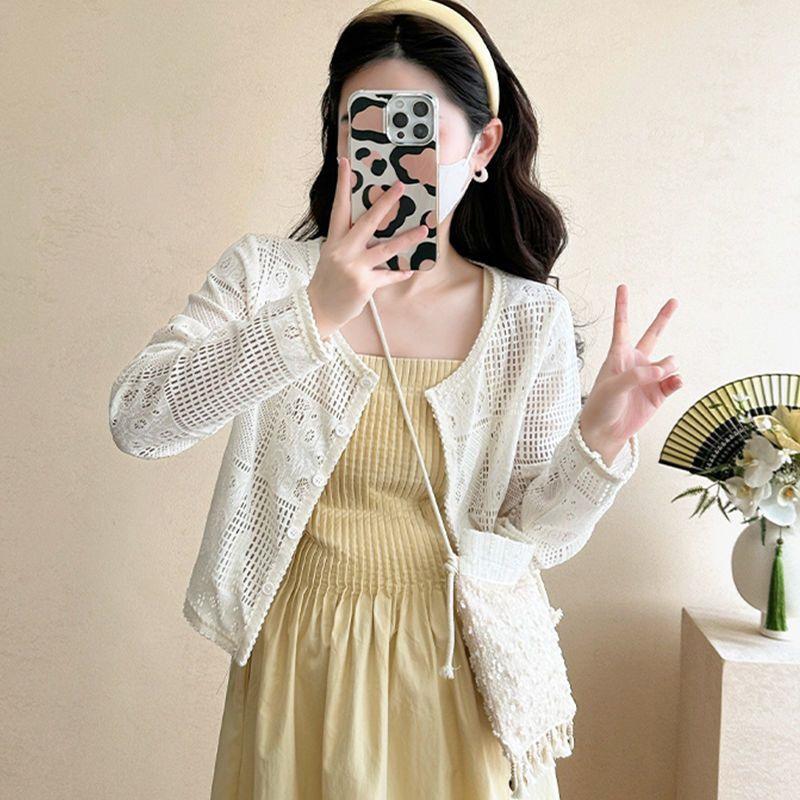 Maternity Summer Sling Dress 2026: New Spring Style, Vacation-Ready, Knee-Length Skirt, Trending on Douyin M