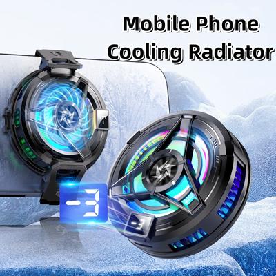 SL-17 Semiconductor Refrigeration Mobile Phone Cooler Fans Stronger Cooling Air Phone Radiator Back Clip USB Radiator For Phone