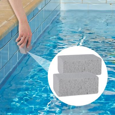 4 Piezas Piedra Pómez para Piscina Bloque de Pómez para Limpieza de Piscinas Limpiador de Azulejos para Piscinas para Spas Cocina Baño