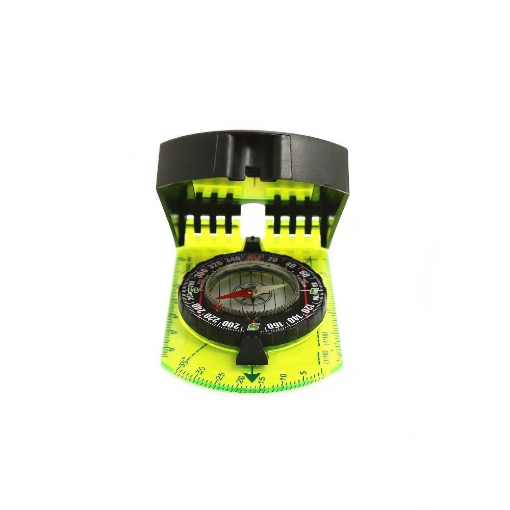 Compass Navigation Map Reading Scouts Camping Hiking Scale Ruler Outdoor Orienteering Tools