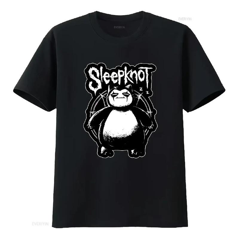 Camiseta Sleepknot Snorlaw Parody Baggy Boyfriend Baseball 2 S разноцветный