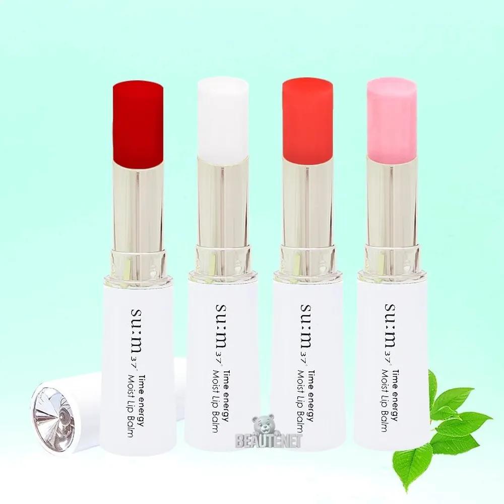 SUM37 Time Energy Moist Lip Balm 5.5g / Pink Moist Coral Red 2) Coral