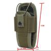 Tactical Molle Radio Walkie Talkie Pouch Waist Bag Holder Pocket Portable Interphone Holster Carry Bag for Hunting Camping