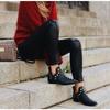 Retro British Style Pointed Toe Women's Loafers Shoes New Rivet Comfortable Personality Short Boots Women Low-heel Shoes 34-43