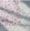 Cherry Blossom Pink Flower Sakura Spring 5D Nail Art Sticker Gold Stamping Soft Adhesive Relief Adhesive Chic Manicure Decals