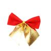 Party for Crafts New Year Xmas Christmas Tree Ornaments Christmas Bows Bowknot Hanging Decorations