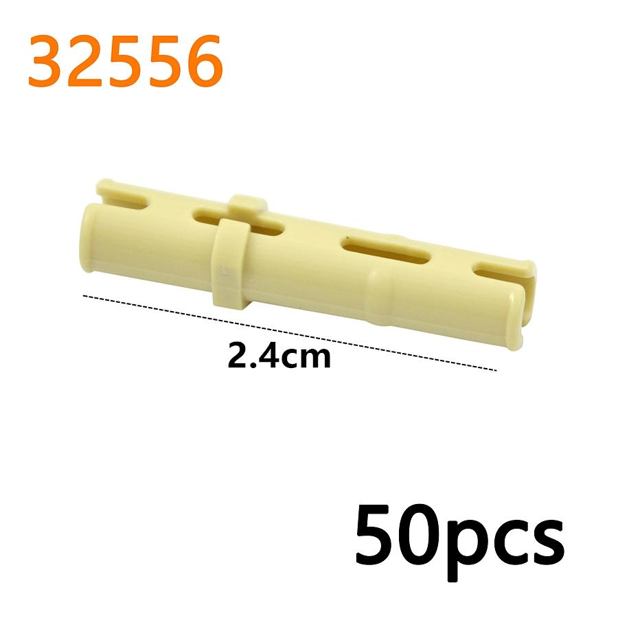 MOC Technical Bolt Pin with Friction Peg Building Blocks 2780 32556 6558 Connector Cross Axle Car Parts Bricks Compatible Toys