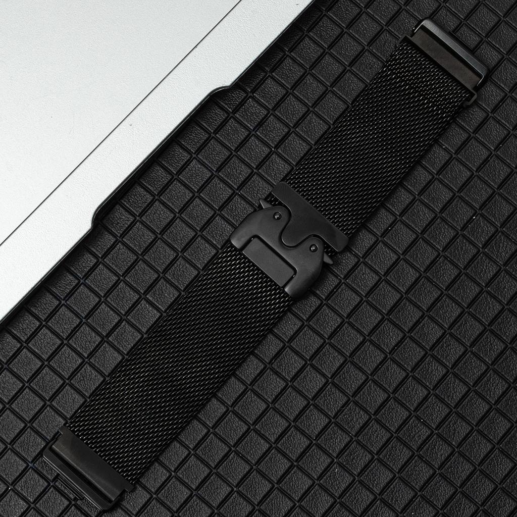 For Huawei Watch Fit 2 Strap Parachute Clasp Milanese Titanium Alloy Watch Band