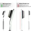Outdoor Camping Grill Brush with Scraper Long Handle Design Rustproof Heat-Resistant Hard Bristles BBQ Grill Cleaning Brush