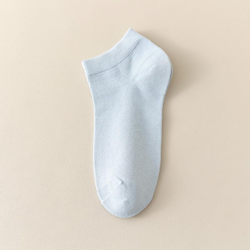 Ladies Summer Thin Casual Cotton Grade 7A Anti Bacterial Deodorant Wicking Student Socks