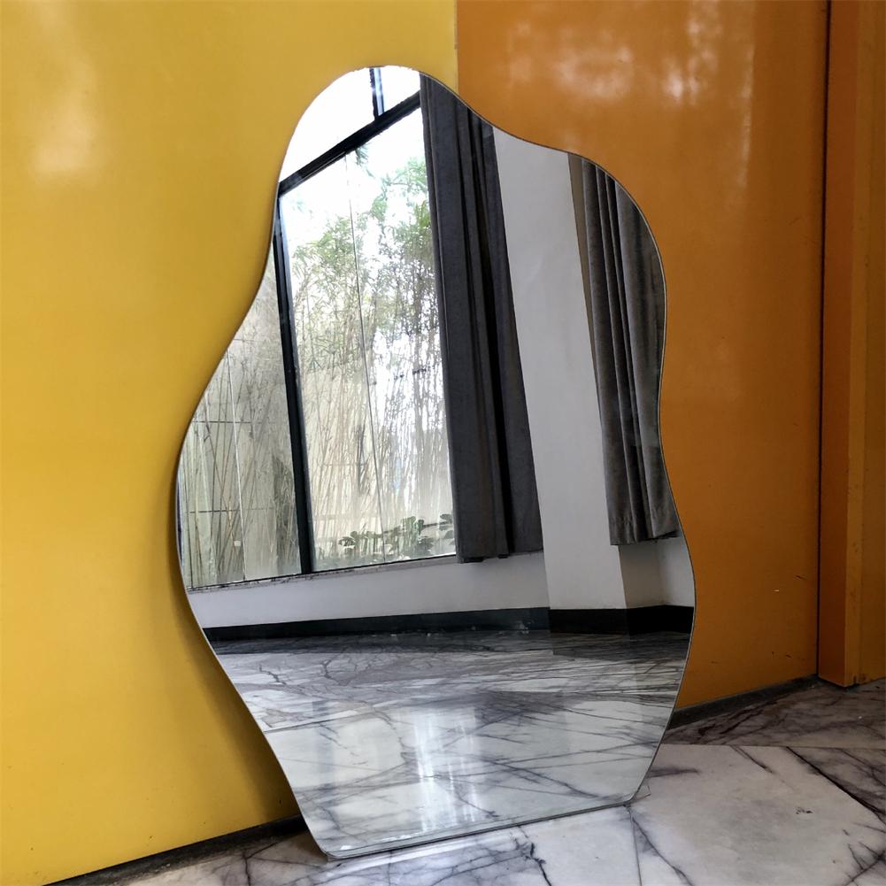Irregular Wall Mirror Multiple Sizes Glass Decorative Make Up Mirrors For Dressing Table Bathroom Bedroom Living Room Mirror