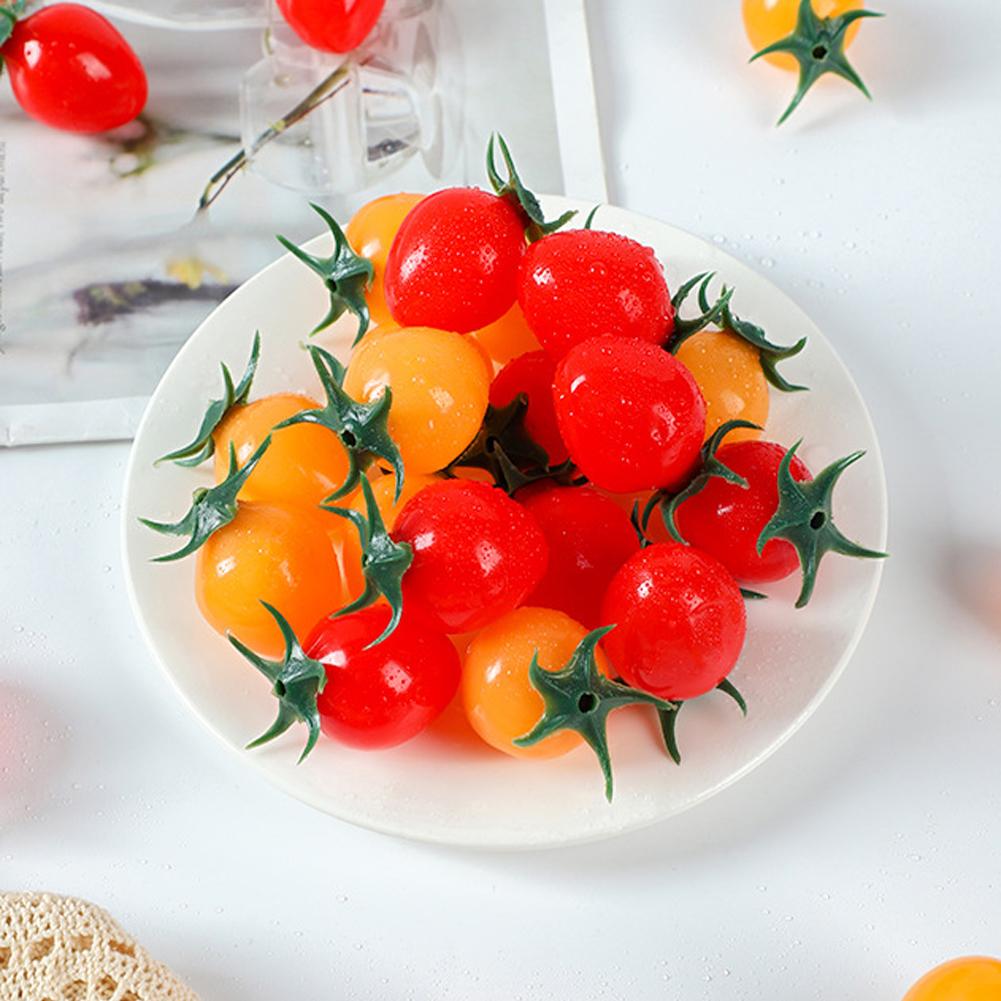 Kitchen Decoration Tabletop Fruit Props Home Kitchen Decor Artificial Realistic Appearance Versatile Decoration