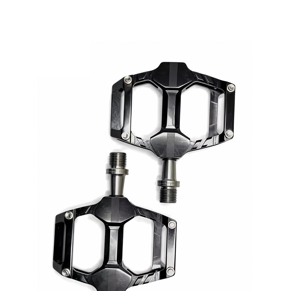 bicycle pedal, ultra-light titanium shaft pedal AR06T folding car pedal, road bike flat pedal