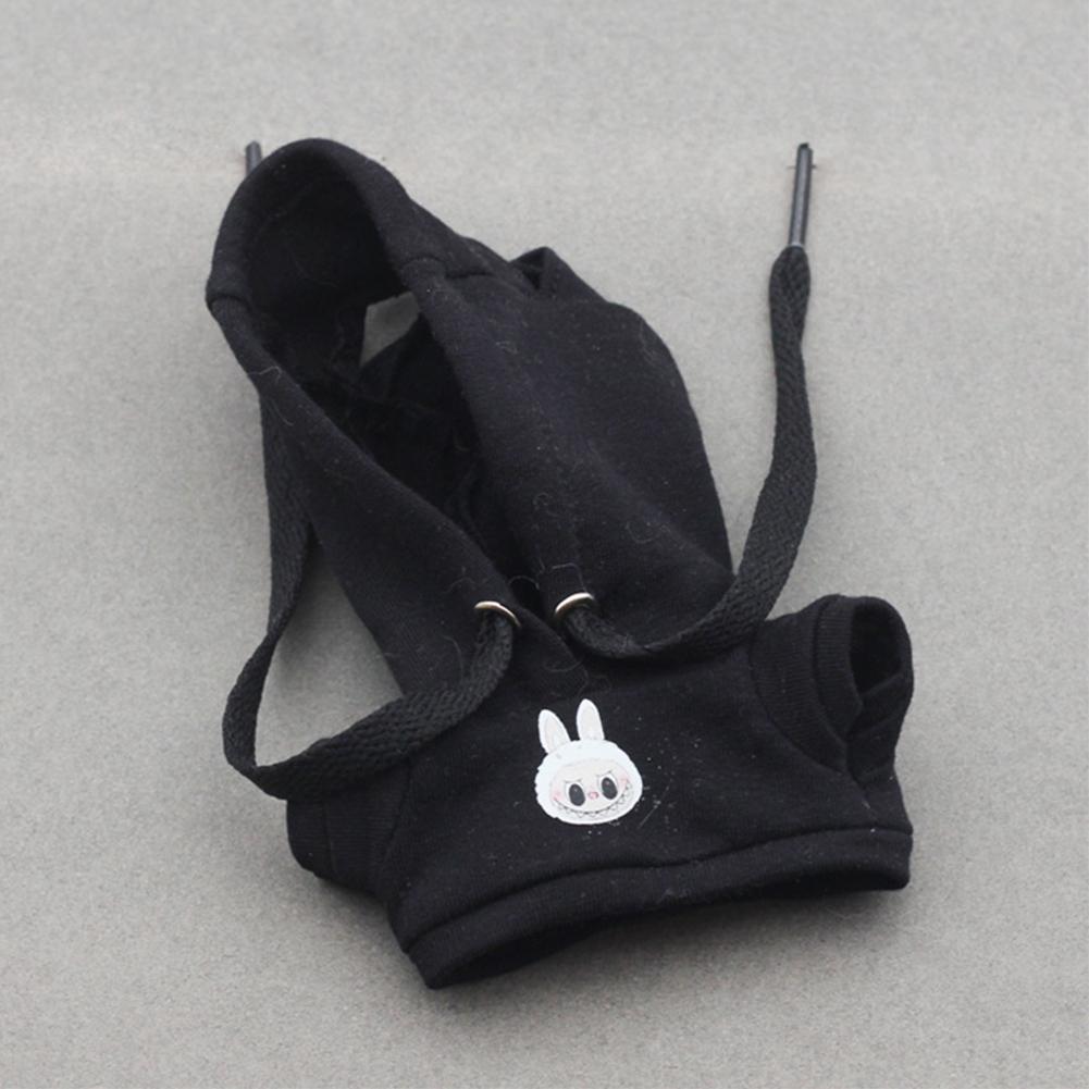 For Labubu Doll Clothes Fashion Clothes Hoodies Doll Clothes Color Match Hoodies Dolls Accessories Cute Decoration Little Cloths