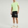 Nike T Shirts Men's Green Crew Neck Moderate Straight Fit CZ9185-358