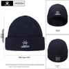 Kelme Winter Fleece-Lined Knitted Beanie Hat