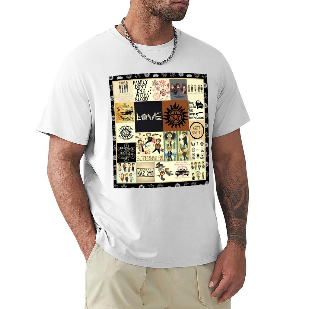 Mens My Favorite Supernatural Seasons Funny Graphic Gifts Tshirt Work Wear Lightweight Tee