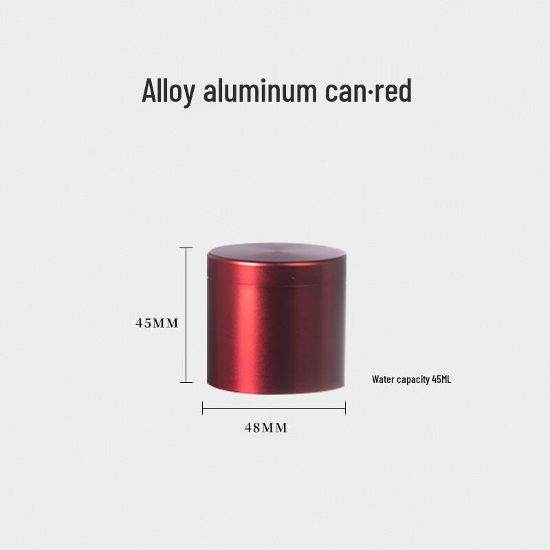 Wutuo Mini Portable Metal Tea Caddy