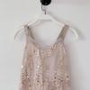 2023 Sequined Beach Dress: Mother-Daughter Backless Summer Maxi for Seaside Vacations