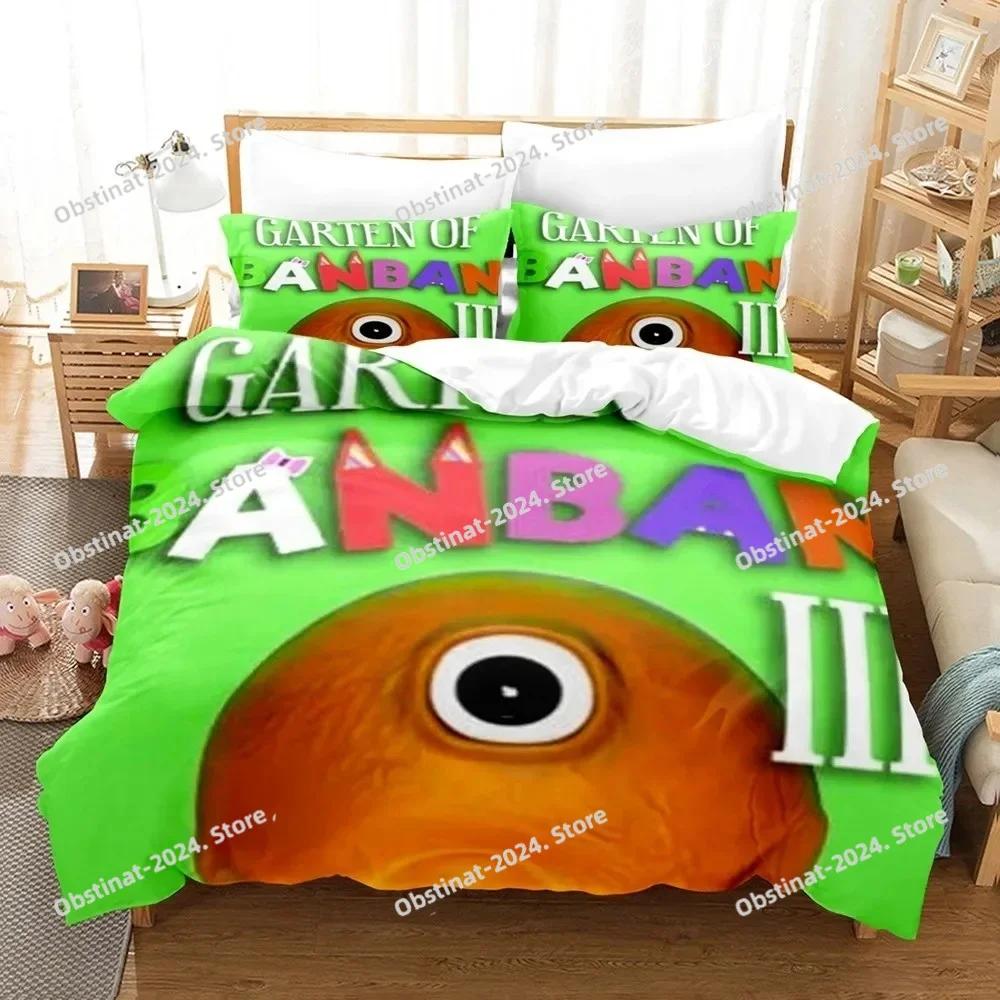 Garten Of Banban Beding Set Printed Bed Linen Set With Pilowcase Bed Soft Duvet Cover Soft Single Double Quen Super King-Sized Dimensionsd Dimensions