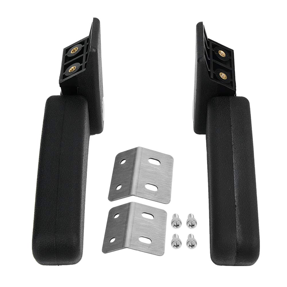 Motorcycle Armrest, Rear Armrest, Adjustable and Foldable, 90°, for Box-Type Rear Seats