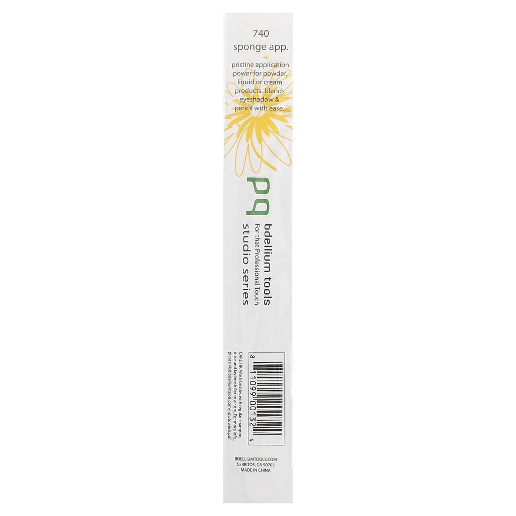 Bdellium Tools, Standard Series, Sponge Applicator Brush, Eyes 740, 1 Brush