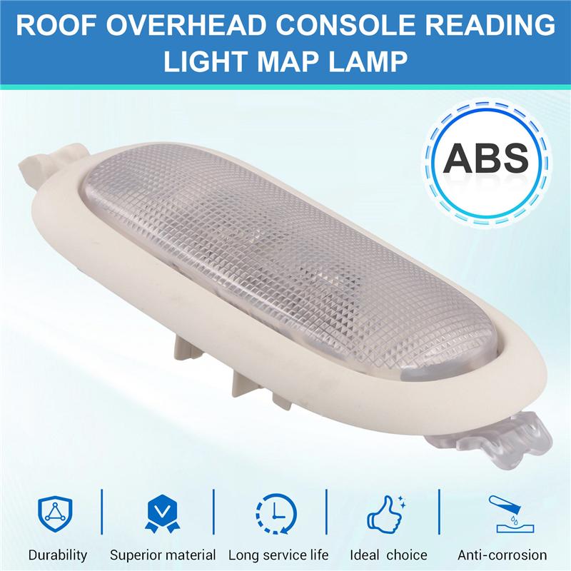 Rear Roof Dome Light Reading Map Lamp 5JG55DW1AD 5JG55HDAAD 5JG58TL2AD For Jeep Patriot Compass Chrysler Sebring-X67A бежевый