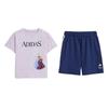 X Disney Collaboration Casual Sports Set Frozen Knitted Soft Mid-Rise 2-Piece Kids Sets JZ3578