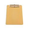Metal Clipboard Writing Pad File Folders Document Holder Desk Storage School1pcs,gold)