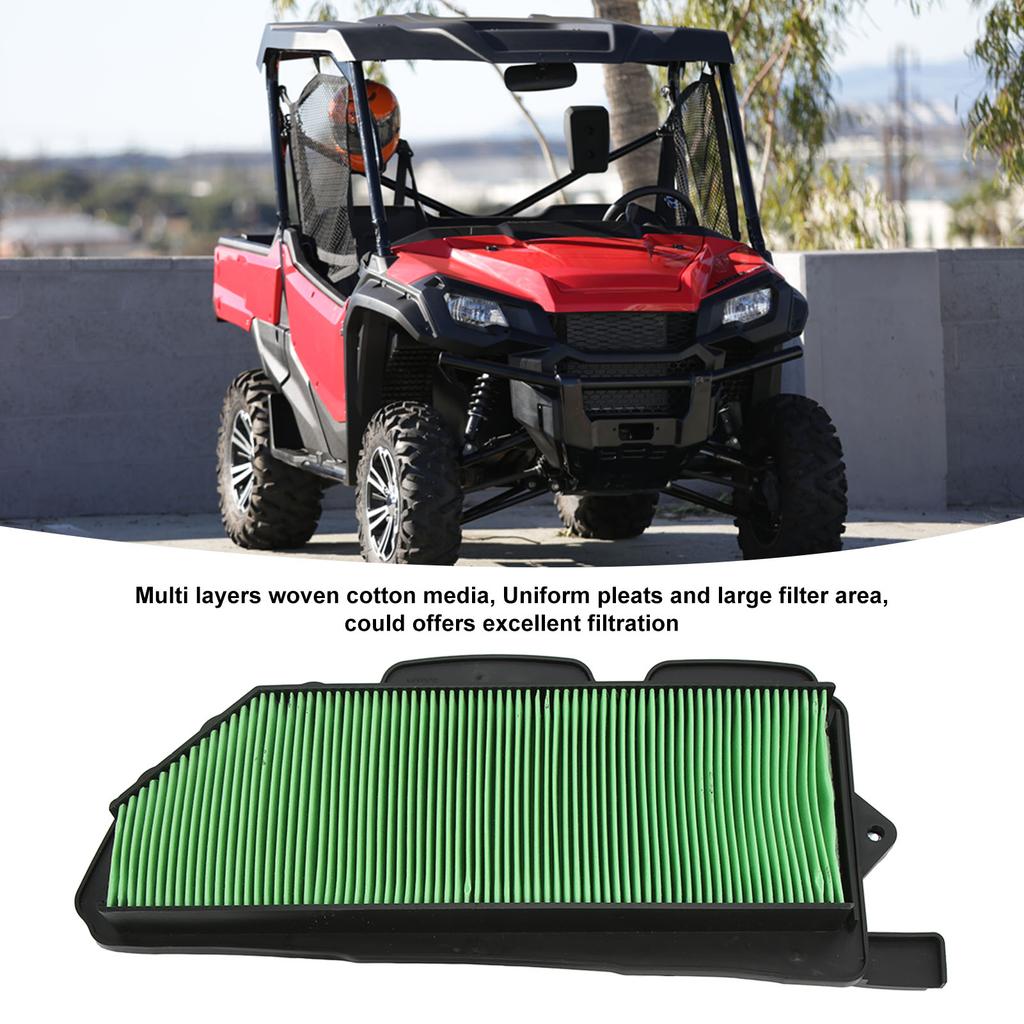 UTV Engine Air Filter Cleaner Element with Washer 17215 HL4 A02 Replacement for Pioneer 2016‑2021