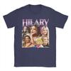 Unisex Vintage Hilary Duff Musician 2026 Tour T Shirts  100 Cotton Tops Fashion Short Sleeve Crew Neck Tees Summer TShirts