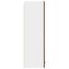Hanging Cabinet with Door Rustic Wood Look 30 x 31 x 100 cm Engineered Wood