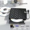 Seven-in-One USB 3.0 External DVD Writer with Flash Drive and Card Reader Connectivity