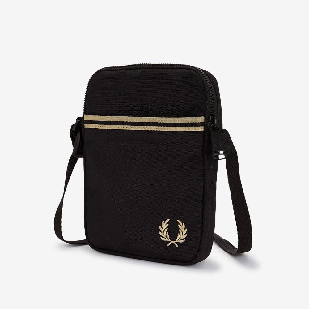 Fred Perry Tipd Tape Small Side Bag - Black Cfpu2612809-102