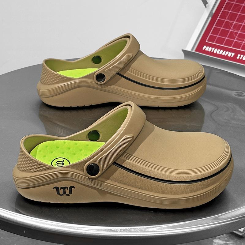 Men Work Chef Shoes Waterproof Oil-proof Kitchen Work Cook Boots Non-slip Ankle Rain Boots Man Hotel Restaurant Safety Footwear