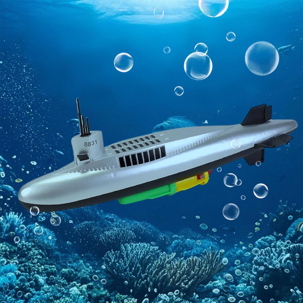 Sous-marin électrique pour piscine, bateau de plongée à piles avec lumières LED, jouet aquatique résistant aux éclaboussures pour piscine et