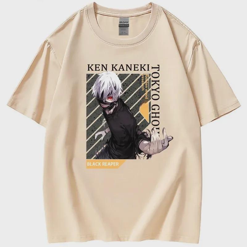 2021 Tokyo Ghoul Anime Fashion Short-Sleeve T-Shirts for Adults