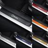 Car Sticker 4PCS Carbon Fiber Car Door Sill Protection Door Sill Anti-Scratch Stickers For Skoda Yeti Octavia A7 A5 Kodiaq Karoq   NL6