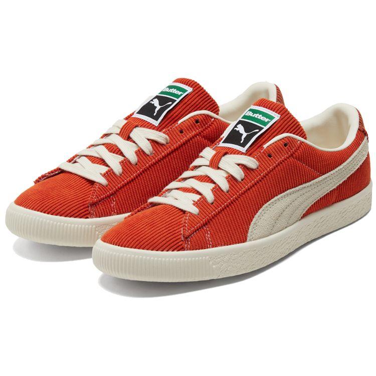 Butter Goods x Puma Basket Vintage Rooibos Tea Unisex Sneakers Orange Whisper-White 381099-02