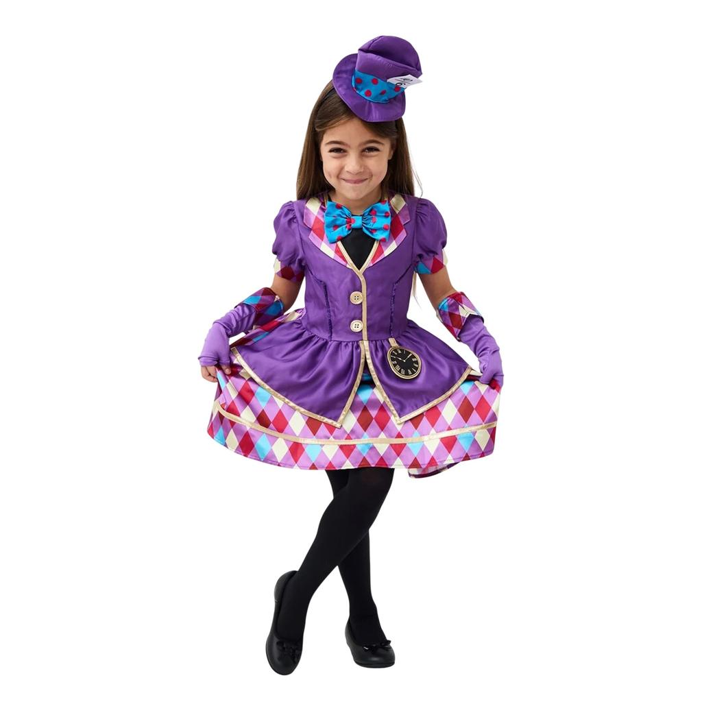 Blue Canyon Girls Miss Hatter Costume Set