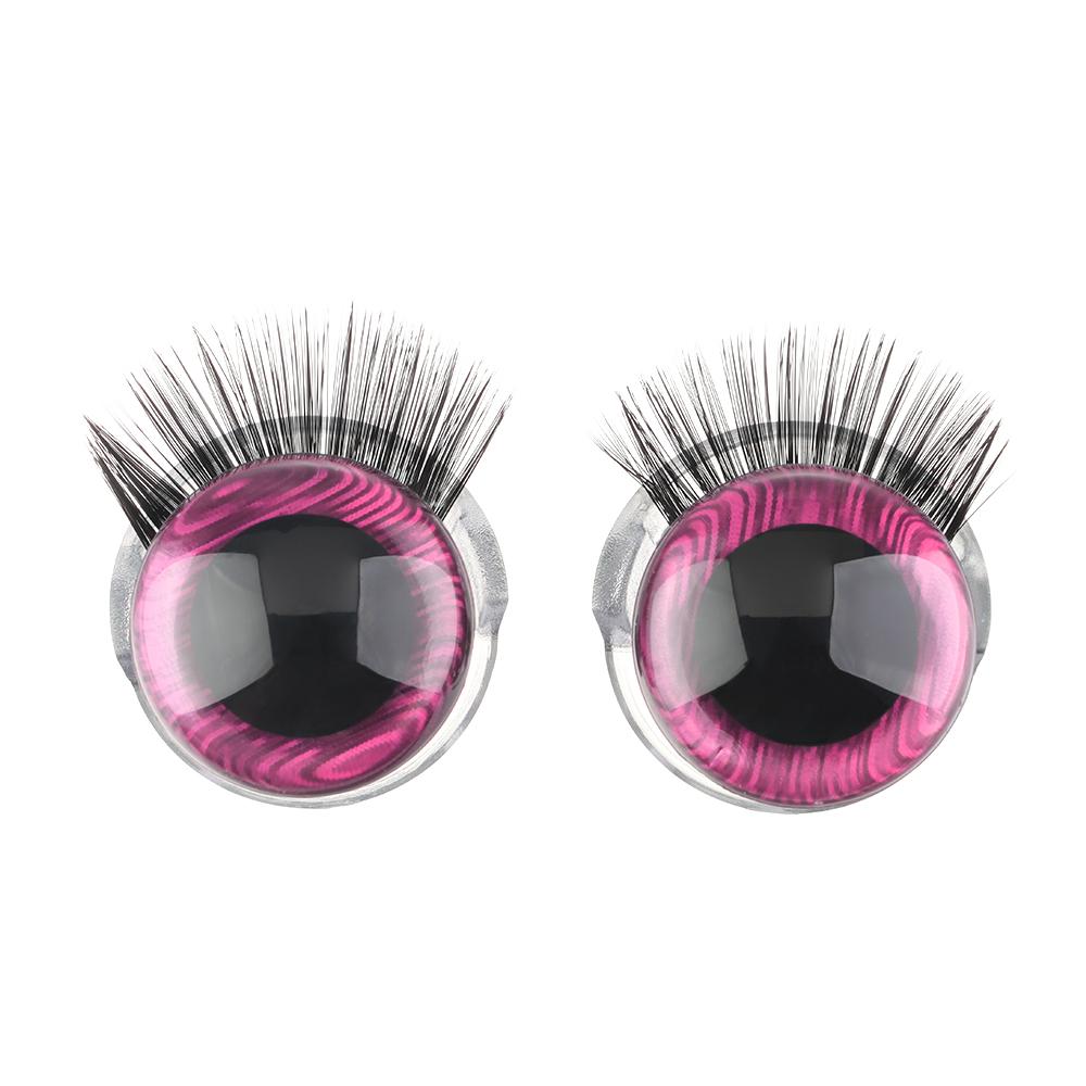 

Блестящие плюшевые игрушки, изготовление своими руками, ручная работа, супер 3D, крафтовые глаза, искусственные глаза, глаза для игрушек розовый