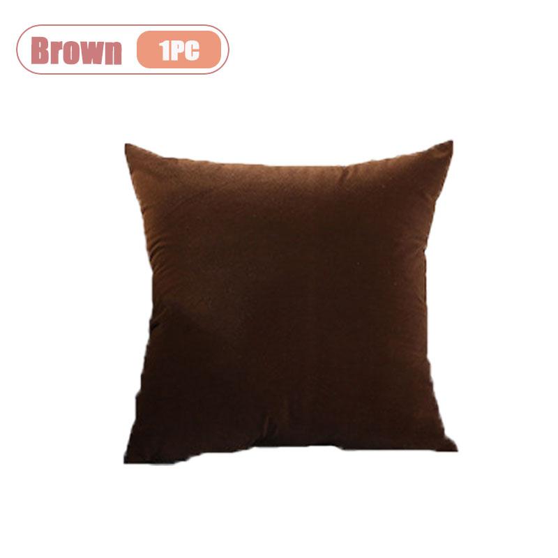 

Solid Color Pillow Covers for Sofa and Bedroom with Removable Zipper Cover for Reading in Bed and Office Decor 45x45cm