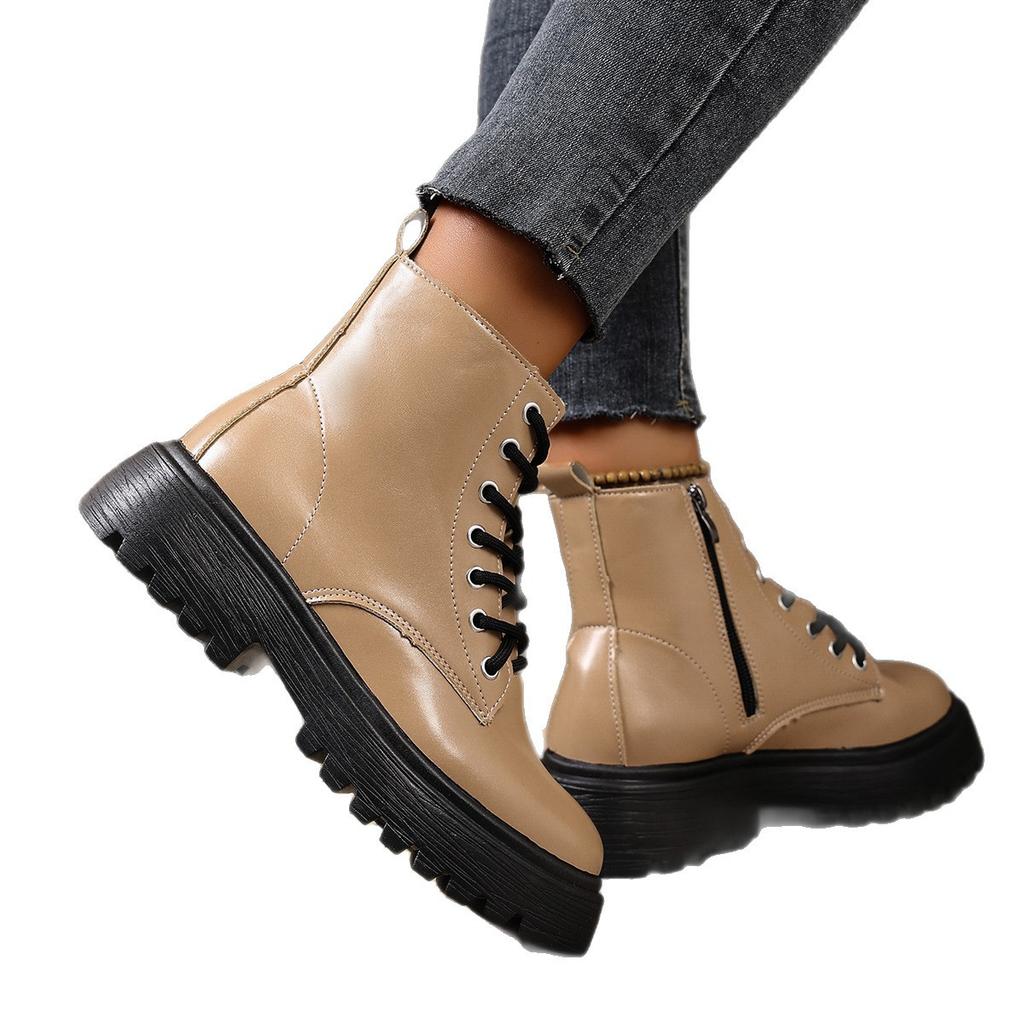 2025 Martin boots women's short boots British style autumn and winter new women's boots trendy with thick-soled thin boots children