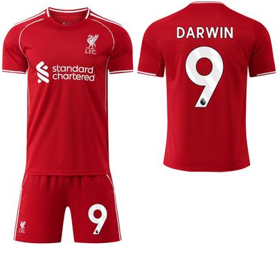 2025-26 Liverpool Home Jersey #11 Jota #11 Salah #7 Wirtz Football Jerseys