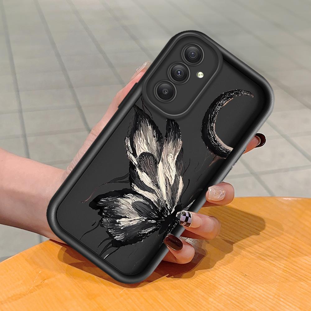 Soft Silicone Square Ladders Cartoon Pattern Full Cover Camera Protection Shockproof Case for Huawei Honor Xiaomi Redmi Samsung