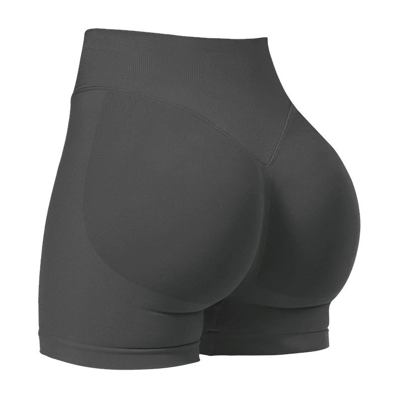 Women's High-Waisted, Butt-Lifting 3/4-Length Yoga Shorts – Fitness and Running Trousers
