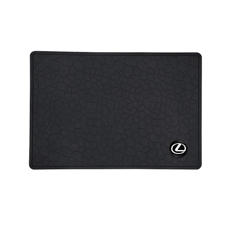 1Pcs Car Logo Anti Slip Mat Dashboard Interior Accessories For Lexus LS LC RZ IS350 ES300 GS350 CT200h GX460 LX570 RX500h NX300GU1 