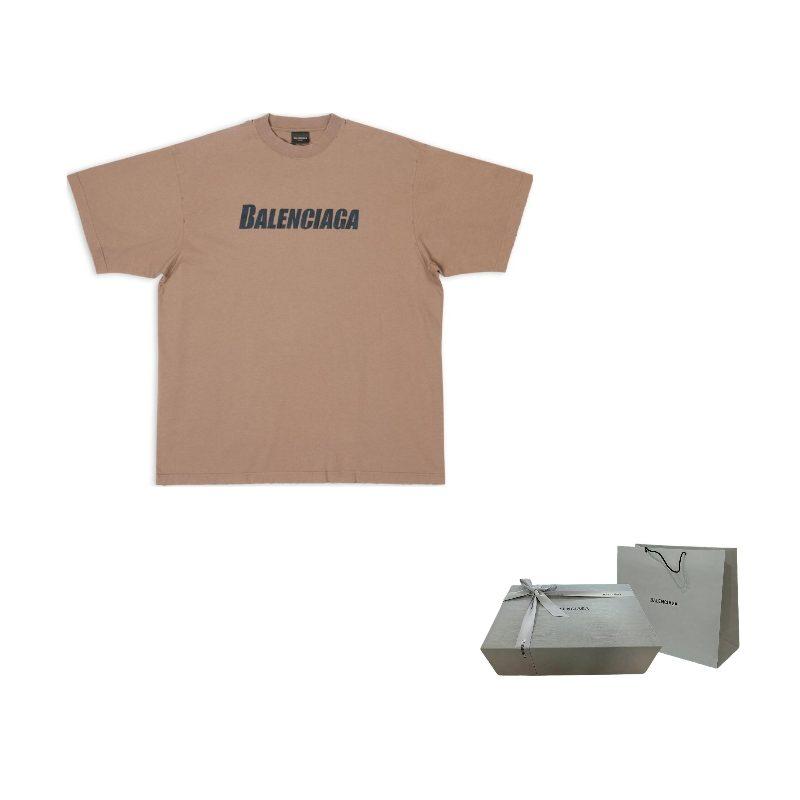 Balenciaga Caps Boxy Fit Vintage Jersey T Shirt 651795TNVL17761