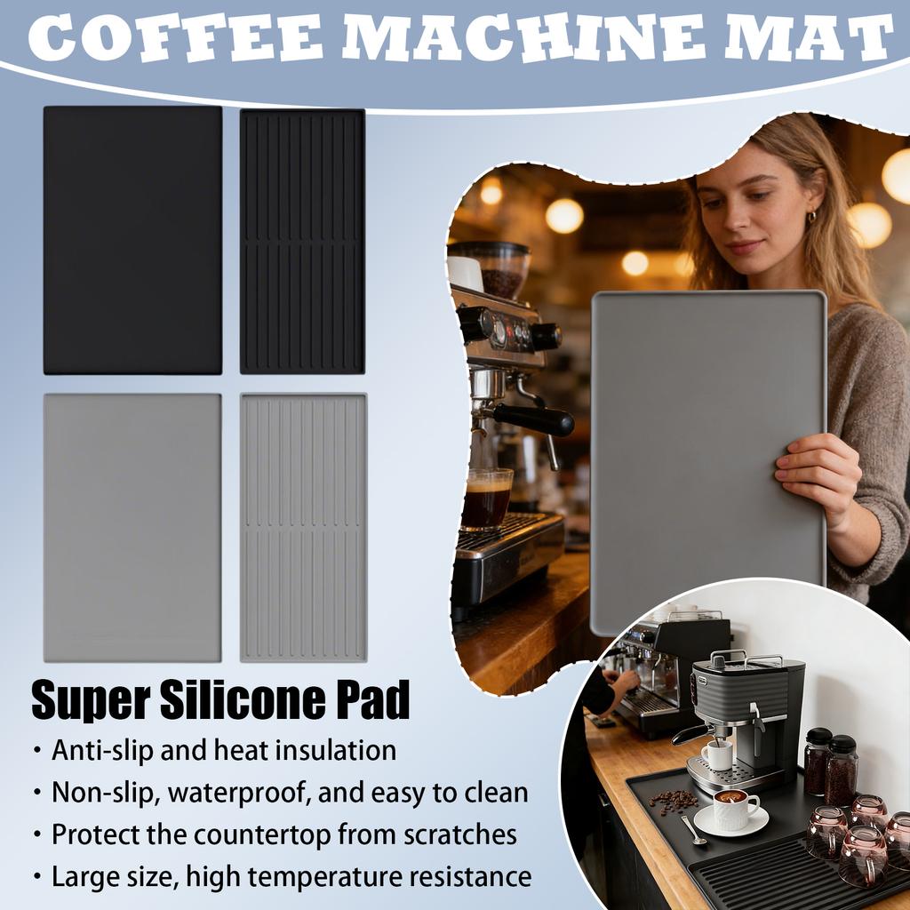 Kaffeemaschinenmatte, Küchen-Kaffeebar Abtropfmatte